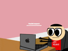 Thelifeconqueror Typing On Computer GIF - Thelifeconqueror Typing On Computer Computer GIFs