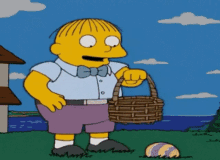 Simpson Oeuf Oeufs Pacque GIF - Simpson Oeuf Oeufs Pacque GIFs