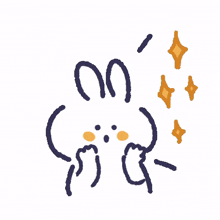 twinkling sparks sparkling clean very clean bunny