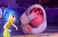 Inside Out 2 Embarassment GIF - Inside Out 2 Embarassment Joy GIFs