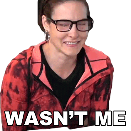 Wasnt Me Simply Nailogical Sticker - Wasnt Me Simply Nailogical Not Me Stickers
