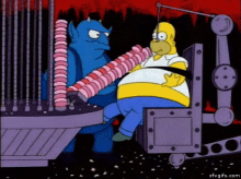 Homer Donut GIF - Homer Donut Hell GIFs