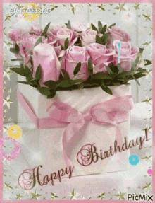 Birthday Wishes Flower Cake® - Brightest Day™ | West Long Branch, NJ