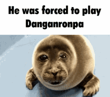 Danganronpa Seal GIF - Danganronpa Seal Crying GIFs