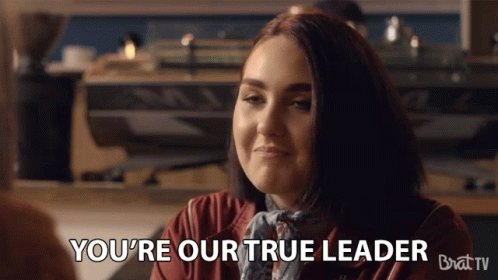 Youre Our True Leader Captain GIF - Youre Our True Leader Captain Leader GIFs