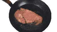 Cooking Steak Internet Shaquille Sticker - Cooking Steak Internet Shaquille Flipping Meat Over Stickers