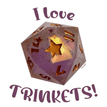 trinkets d20 dice evewynn polyhedral