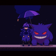 Gengar Purple GIF - Gengar Purple Pokemon GIFs