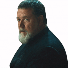 serious look father gabriele amorth russell crowe the popes exorcist angry look