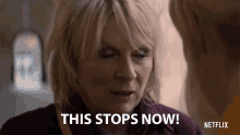 This Stops Now Jennifer Saunders GIF - This Stops Now Jennifer Saunders Heidi GIFs