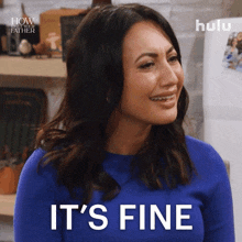Its Fine Valentina GIF - Its Fine Valentina How I Met Your Father GIFs