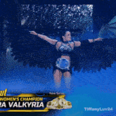 Lyra Valkyria Nxt Women'S Champion GIF - Lyra Valkyria Nxt Women'S Champion Stand And Deliver GIFs