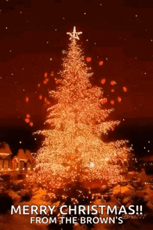 a christmas tree with a star on top of it