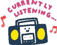Currently Listening Jamming Sticker - Currently Listening Jamming Music Stickers