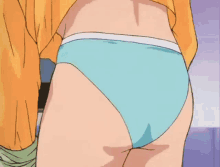 macross7 mylene flare jenius putting on clothes underwear anime