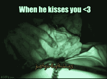 When He Kisses You Just Girly Things GIF - When He Kisses You Just Girly Things Zombie GIFs