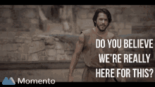 The Chosen Do You Believe GIF - The Chosen Do You Believe Were Really Here For This GIFs