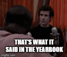 Thats What It Said In The Yearbook GIF