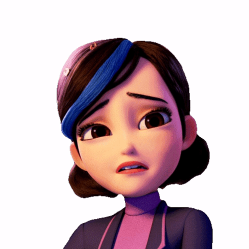 Shocked Claire Nuñez Sticker - Shocked Claire nuñez Trollhunters tales