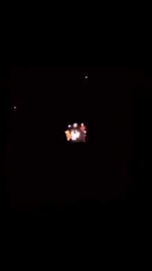 a blurred image of a cloud in the dark