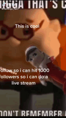 This Is Cool Carl GIF - This Is Cool Carl Follow So I Can Hit1000followers GIFs