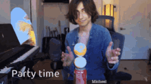 Aidan Aidan Gallagher GIF - Aidan Aidan Gallagher Party Time GIFs