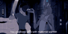 Positively Glow Maternal Warmth GIF - Positively Glow Maternal Warmth Titan Ae GIFs