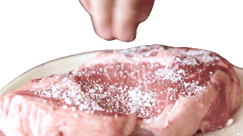 Adding Salt To The Steak Two Plaid Aprons Sticker - Adding Salt To The Steak Two Plaid Aprons Sprinkle Salt Stickers