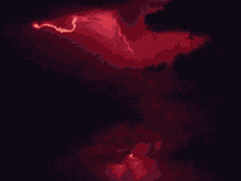Red Lightning Thunder GIF - Red Lightning Thunder Cloud GIFs