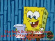 The Boys Sponge Bob GIF - The Boys Sponge Bob Monkeyzada GIFs