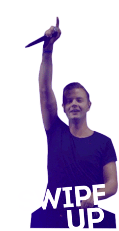 Swipe Up Hands Up Sticker - Swipe Up Hands Up Arms Up Stickers