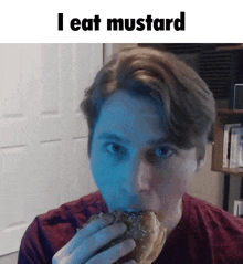 Jerma Mustard GIF - Jerma Mustard Eating Mustard GIFs