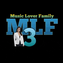 a black background with the words " music is my family "