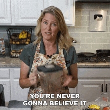 You'Re Never Gonna Believe It Jill Dalton GIF - You'Re Never Gonna Believe It Jill Dalton The Whole Food Plant Based Cooking Show GIFs