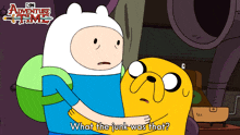 What The Junk Was That Finn GIF - What The Junk Was That Finn Jake GIFs