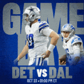 Dallas Cowboys Vs. Detroit Lions Pre Game GIF - Nfl National Football League Football League GIFs
