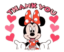 Thank You Sup GIF - Thank You Sup Minnie Mouse GIFs