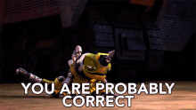 You Are Probably Correct Revvit GIF - You Are Probably Correct Revvit Dinotrux GIFs