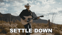 Settle Down Jon Pardi GIF - Settle Down Jon Pardi Aint Always The Cowboy Song GIFs