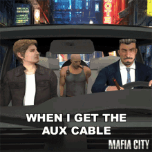 When I Get The Aux Cable Cigars GIF - When I Get The Aux Cable Cigars Cruising GIFs