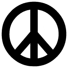 Peace Sign Or Anarchy Sign - Anarchy GIF