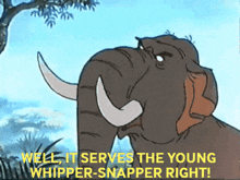 Whipper Snapper Whippersnapper GIF - Whipper Snapper Whippersnapper Jungle Book GIFs