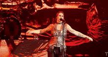 Floor Jansen Nightwish GIF - Floor Jansen Nightwish Fire GIFs