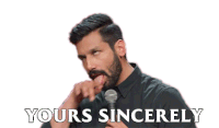Yours Sincerely Kanan Gill Sticker