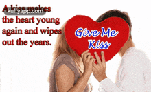 Give Me A Kiss.Gif GIF - Give Me A Kiss Kiss Makes The Heart Young Give A Kiss GIFs