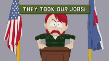 They Took Our Jobs Daryl Weathers GIF - They Took Our Jobs Daryl Weathers South Park GIFs