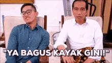 Ya Bagus Kayak Gini GIF - Rambut Jokowi Kaesang GIFs