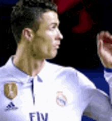 Cristiano Ronaldo Provoke Bumped GIF