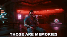 Those Are Memories Viktor Vector GIF - Those Are Memories Viktor Vector Cyberpunk2077 GIFs