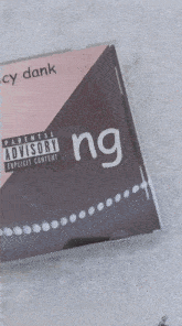 a close up of a cd case that says juicy dank